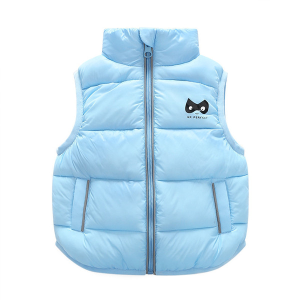 good quality Children Unisex Vest Jackets Coat Thick Princess Girls Clothing Kids Boys Down Jackets Baby Girl Warm Waistcoat