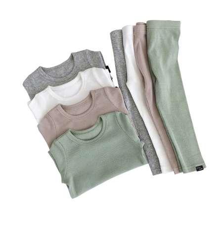 New Fashion Baby Girl pajamas For Kids Boys Children Clothes Autumn Winter Toddler Set Pink Soft Comfortable Long sleeve