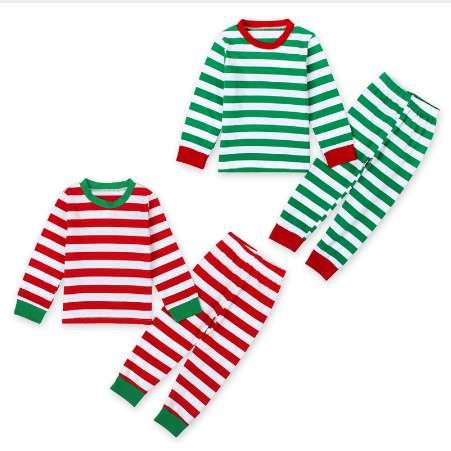 Baby Boys Girls Christmas Pajamas Kids Long Sleeve Xmas PJS Cotton Pajamas Children Autumn Clothing Set