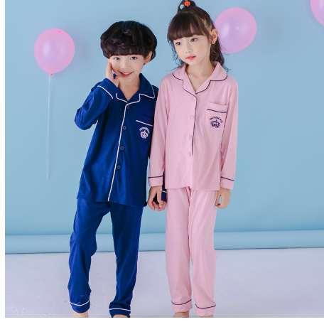 Girl Sleepwear Suit Outfit Autumn Christmas Clothes Baby Boys Christmas Pajamas Children Cotton Clothes