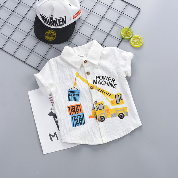 Boys t shirt sizes short sleeve kids shirts designs 2019 baby summer designer children printing shirt Korean tide clothes boy kids clothing