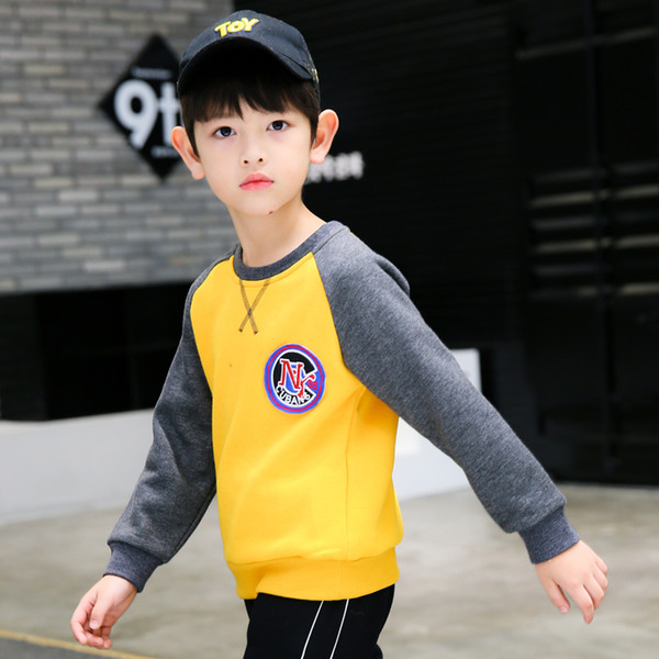 Boys Shirts Fashion Children Clothing High Quality Shirt 2018 New Brand Boy Blouses Spring Autumn Kids Clothes Long Sleeve