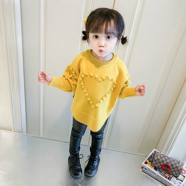 Baby Girl ClothesCardigan Children Clothes Cute Batwing Sleeve Pineapple Knitting Wool Sweater Coat Girls Sweater