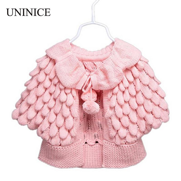 Baby Girl Clothes 2017 New Girl Cardigan Children Clothes Cute Batwing Sleeve Pineapple Knitting Wool Sweater Coat Girls Sweater