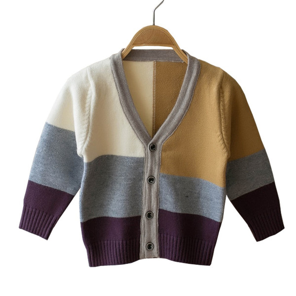 2018 Boys Sweaters Baby Boys Cardigans Knit Wear for Kids Clothes Autumn New Kids Sweaters Boys Clothing