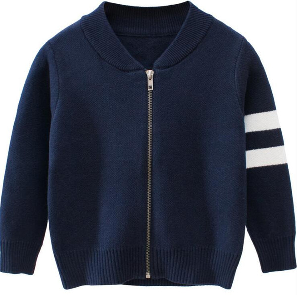 Kids brand children's clothing autumn and winter Korean children's sweater cotton baby jacket boy size 90cm-140cm