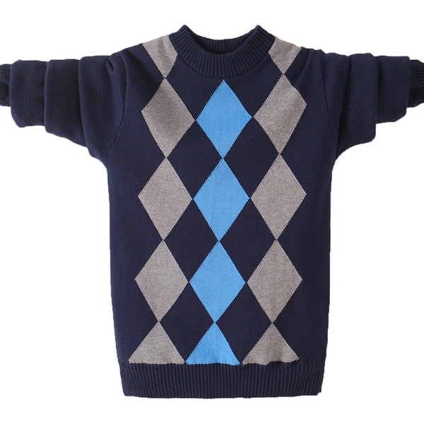 Kids Winter Sweater Autumn Children Knitted Pullover Sweater For Teens Big Boys 6 8 10 12 14 16 Years Wear