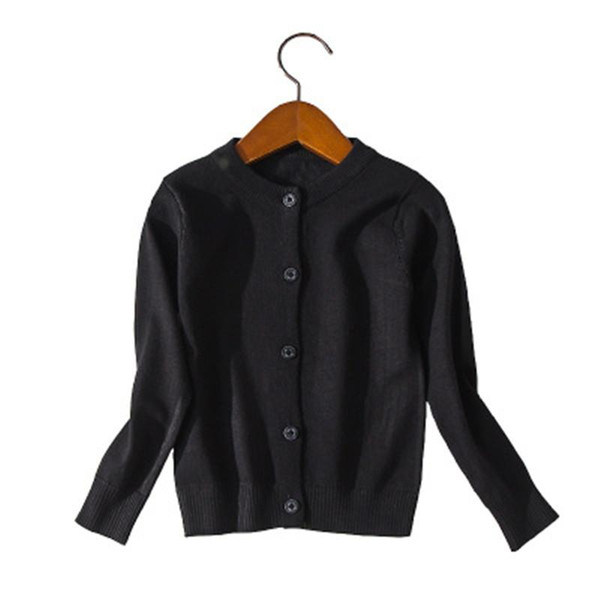 2018 Autumn Baby Children Clothing Boys Girls Knitted Cardigan Sweater Winter Kids Solid Infant Clothes Outerwear Sweaters A3323