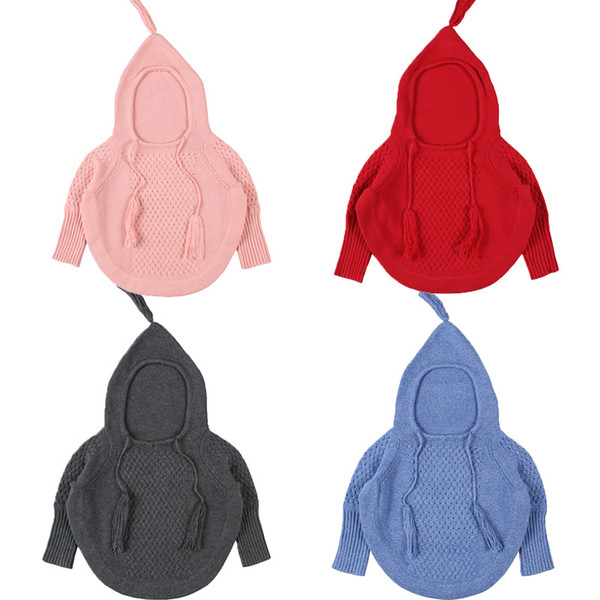 Toddler Sweater Autumn Clothes Children's Garment Knitting Baby Girl Cloak Children Cloak Princess Shawl Girls Kids Sweaters