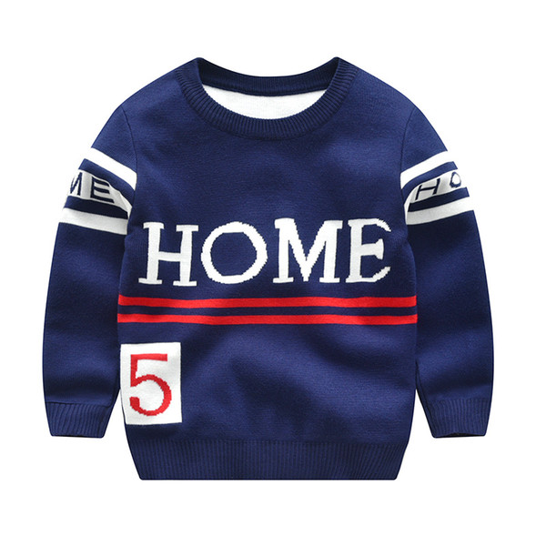 kids designer clothes boys and girls sweater pullover thickness boy sweater undercoat Pull de design de marque