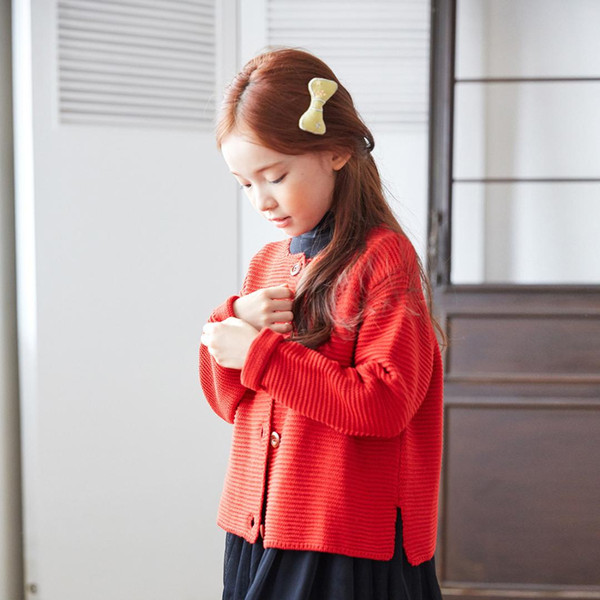2018 New Spring Baby Cotton Sweaters Brand Kids Sweaters Girls Knit Coat Toddler Tops Two Styles Wear Methods,#2644