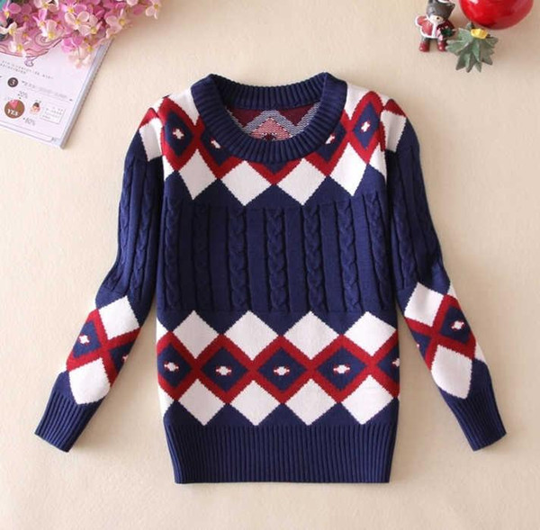 Children sweater New Pure cotton Children's clothing Boy sweater The boy sweater Children's clothing Wholesale sales