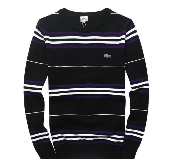 Free Shipping 2528 New High Quality polo Men's Twisted Needle Sweater Knitted Cotton Round neck Sweater Pullover Sweater Male size M-XXL