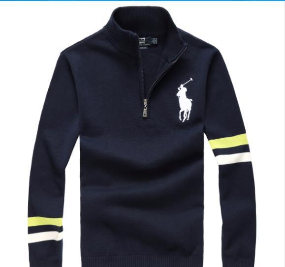 POLO Free shipping new high quality pullover men men sweaters Brand sweater Slim Jumpers pullover jerseys men O-Neck size M-XXL