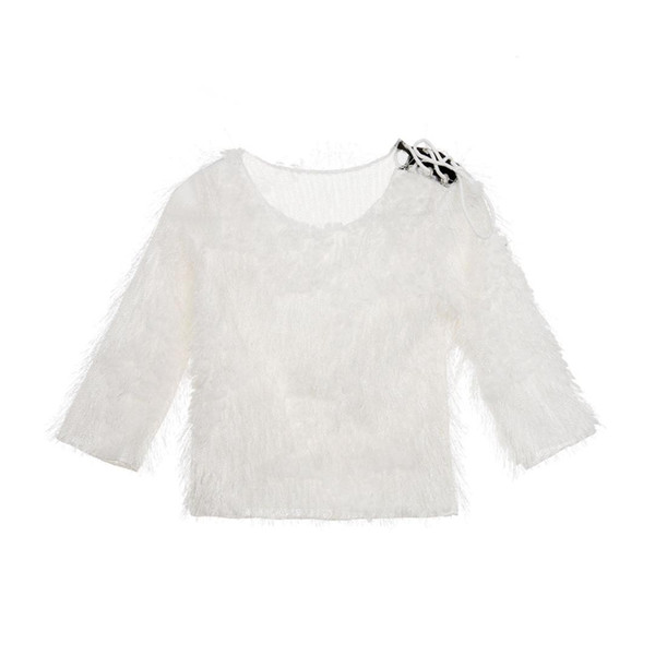 Autumn Newborn Girl Baby Kid Clothing Warm Top Sweater T-Shirt Long Sleeve Casual Clothes Outfits Girls 0-4T