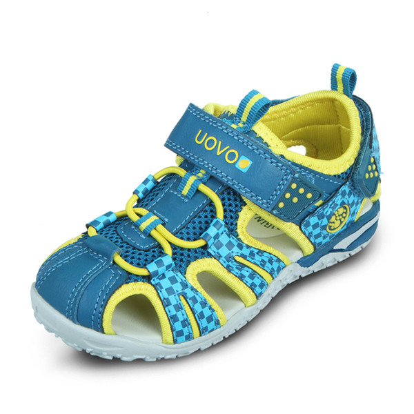 2019 Summer Children Shoes Fashion Kids Sandals For Boys And Girls Hook-And-Loop Cut-Outs Summer Beach Sandals Size 26#-36#