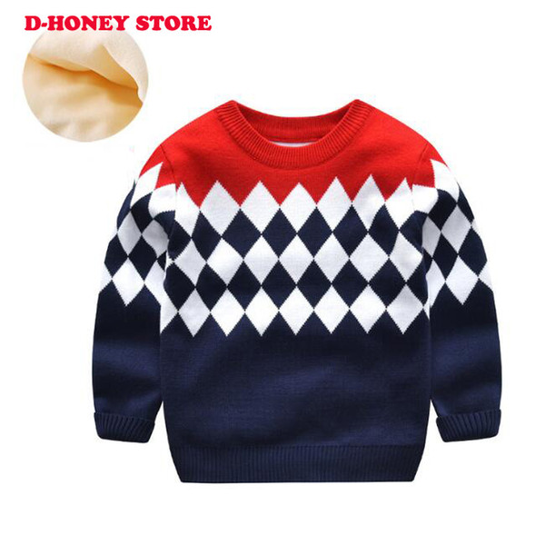Autumn Baby Boys Sweater Toddler Boys Long-Sleeve Jumper Knitwear Patchwork Pullover for Boys High Quality Children's Clothing dhl
