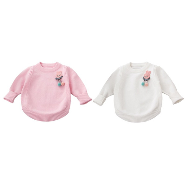 Sweater baby Kid Girl Winter Long Sleeve Warm Autumn Knitted Baby Girls Sweater Kids Clothing Girls Top Fashion