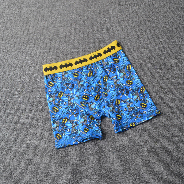 Europe cartoon star characters boys trunk boxers Bat Pattern swim shorts kids briefs child panties children underwear pants 6-10Y 4Packs/lot