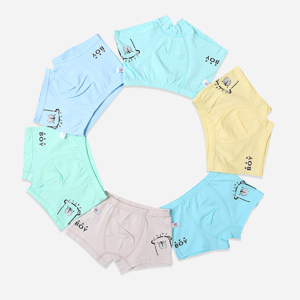 6 Pcs/lot Boys Boxer Children Underwear Male Cotton Baby Underwear Children Underpants Briefs for Boys Baby Panties Child's 2-7T