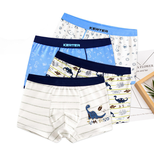 boys panties children underwear triangle pure cotton boys underpants angle boys underpants baby shorts Tobani 2pcs