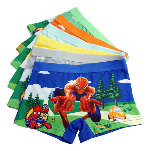 New Children Underwear Boys Underwear boys Cotton Boxers Cartoon Boy Boxer Briefs Kids Briefs boy Panties Children Underpants A3044