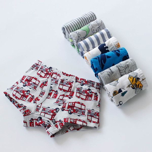 Cartoon dinosaur Children Boxers boys Cotton Boxers Kids Panties boys Briefs Boys Underwear Children Underpants Boxer Shorts A3049