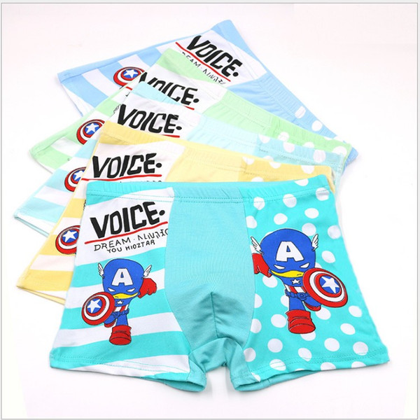 Panties Childrenn Underwear Boy Boxers shorts cartoon printed Panties lovely design 10 pcs a lot wholesale Free Shipping K1