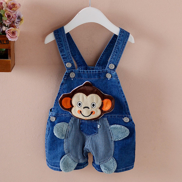 good qulaity baby boys bib shorts summer bib short pants baby newborn summer boy short bib pants newborn denim jeans overall