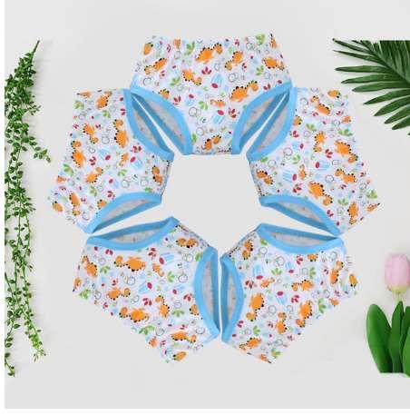 Baby 5 Pieces/lot Panties Children 100% Cotton Underwear Boys Suits Little Q Low Price Clothes Child Clothing