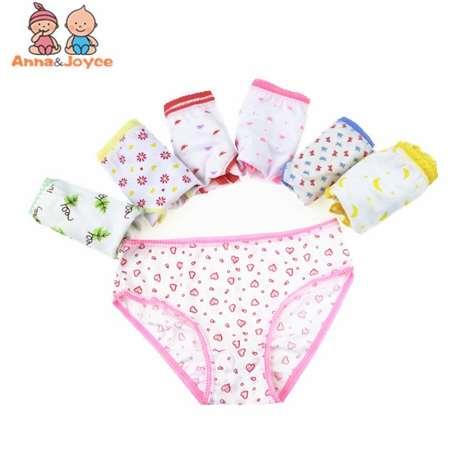 (12 pieces/lot) 100% cotton Girls underwear chirdren briefs girls panties kids underwear tnn0001