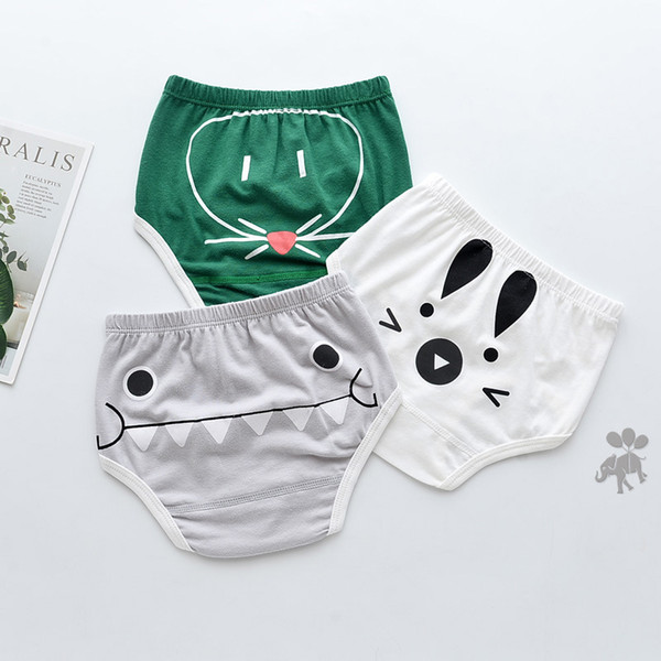 12Pcs Lot boys art printed Children's Fashion underwear boxers kids underpants Suitable for 2 to 9 year old boys flat panties S19JS110