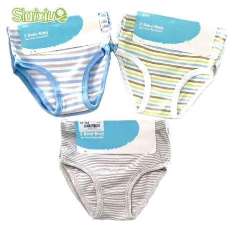 6 Pcs/Lot 100% Organic Cotton Kids Boys Girls Briefs Baby Underwear High Quality Shorts Panties For Children's Clothing 2-8 y