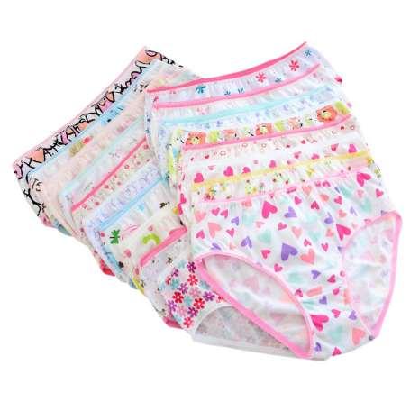 6pcs/set Cute Baby Briefs for Girls Children Underwear Cotton panties for Girl Child's Underwear Children's Panties Hot Sale