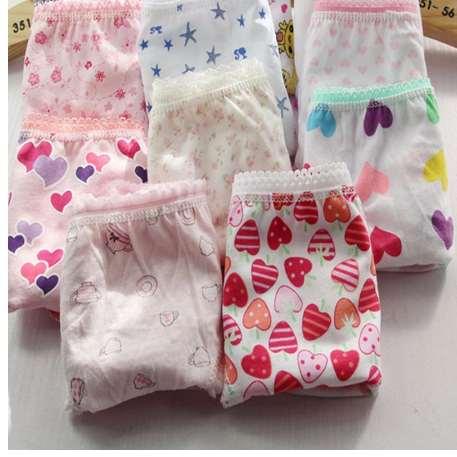 (10 Pcs/Lot) Panties girls underwear shorts kids briefs panties children's underwear infantil 00fe1