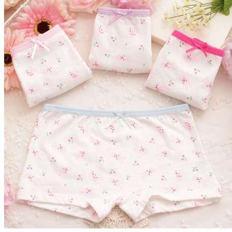 Sale Underwear 4pcs/lot Baby Girl Child's For Underpants Shorts For Nurseries Children's Boxer Underwear Kids Panties B2388