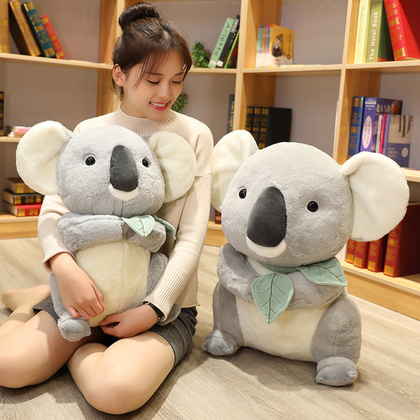 Cartoon popular cute Koala doll Plush toy soft animal stuffed christmas gift hairy animal child girl lovely gift High quality