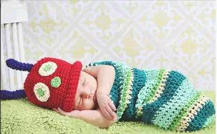 New infant Photo Cloth Color Cute Clothing/Handmade Wool Knitting/Baby Full Moon Photo Clothing