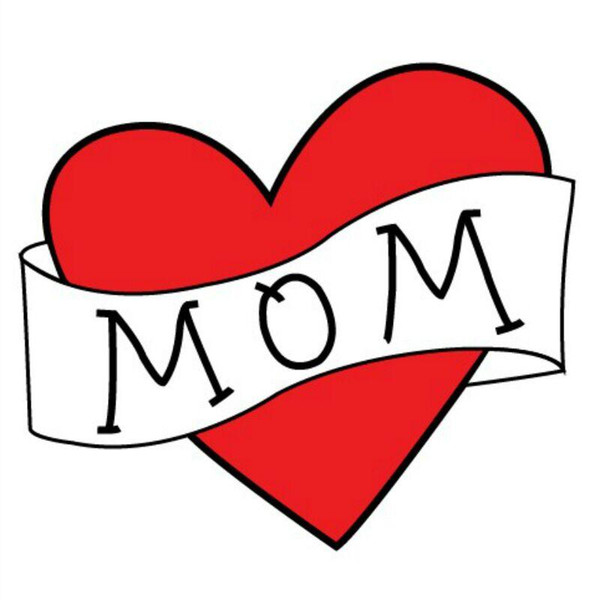 Love heart DAD MOM Tattoo Stickers for Baby Kids Waterproof Stickers INS