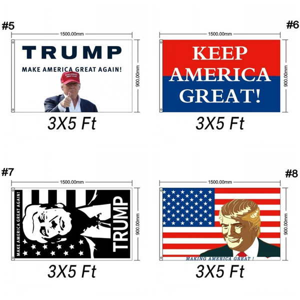 Trump Tank Flags 90*150CM Decor Banner Trump Flag America Again for President USA Donald Trump Election Banner Flag Donald Flag Hot Q398