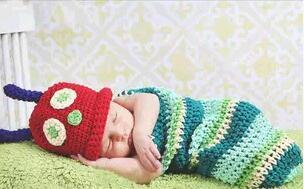 Hot Cute New infant Photo Cloth Color Cute Clothing/Handmade Wool Knitting/Baby Full Moon Photo Clothing
