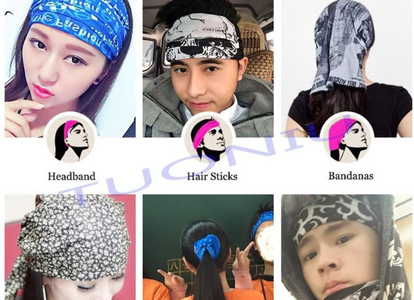 Outdoor equipment Magic Bandanas Seamless headscarf windproof sunscreen cycling men and women mask Scarves Headbands Wraps wholesale