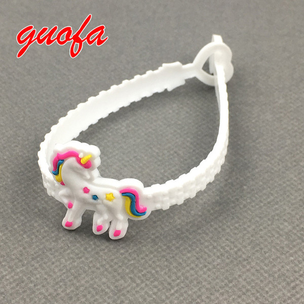 NEW Unicorn Bracelets Birthday Party Favors Supplieggs for Kids Girls Emoticon Toys Prizes Gifts