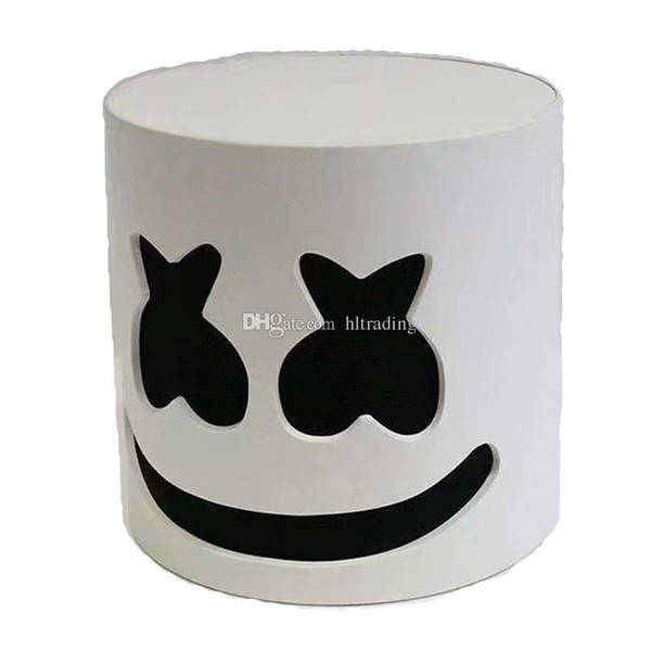 DJ marshmello mask cartoon Halloween Cosplay Headgears Bar Music helmet Props Without LED C6304