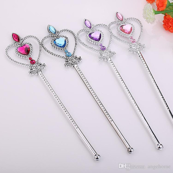 Princess Magic Wand Cosplay Party Princess Aisha scepter Kids Girls Christmas Gift Musical Pantomime Props Fairy stick 6 color