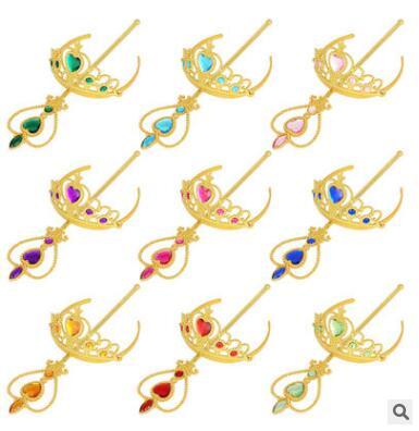 Cosplay Crown Twinkle Hair Accessories For Girls Party Evening Crown Crystal Diamond Tiara Christmas Gift Free Shipping