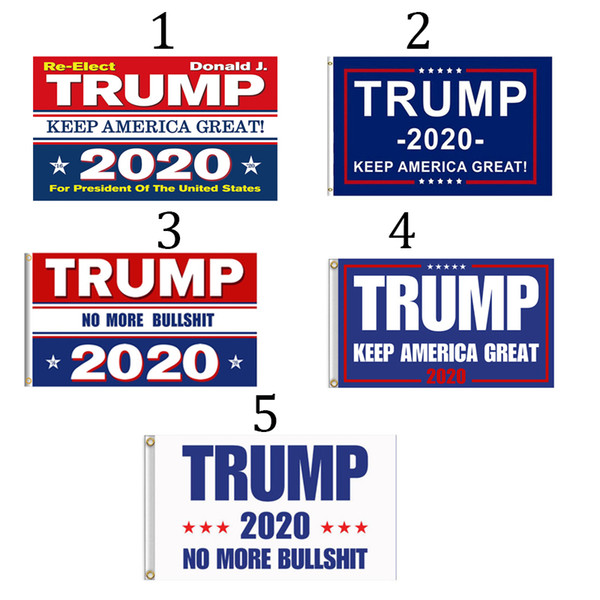 150x90cm Trump 2020 Flag Double Sided Printed Donald Trump Flag Keep America Great Donald for President USA