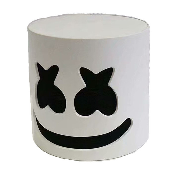 DJ marshmello mask cartoon Halloween Cosplay Headgears Bar Music helmet Props Without LED C6304