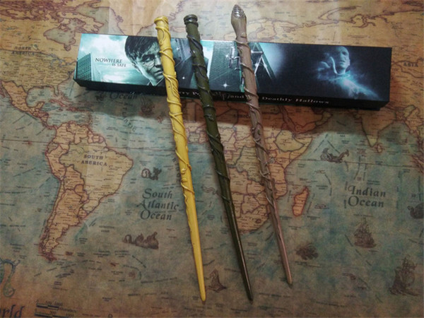 20pcs DHL free shippping Harry Potter Wand Magic Props Hogwarts Harry Potter Series Magic Wand Harry Potter Magical Wand with Box 32 styles