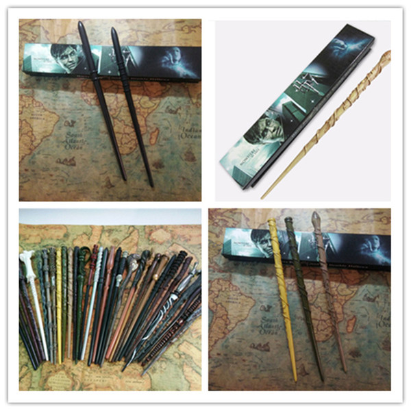 Harry Potter Wand Magic Props Hogwarts Harry Potter Series Magic Wand Harry Potter Magical Wand with Box 32 styles
